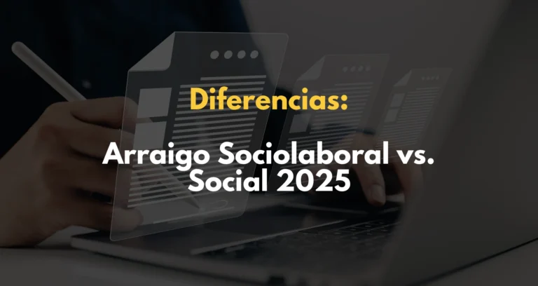Diferencias Arraigo Sociolaboral vs. Social 2025