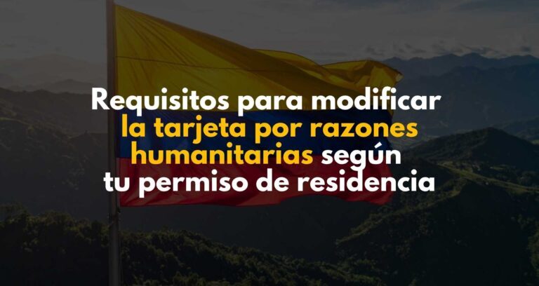 Modificar razones humanitarias